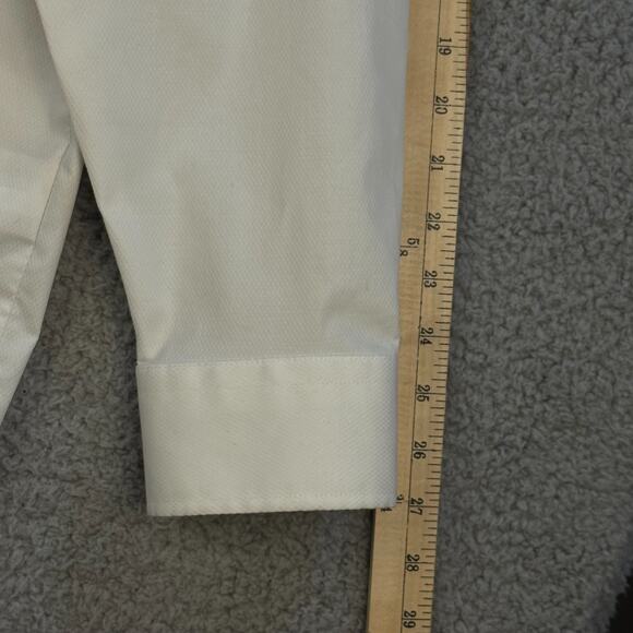 Stafford Mens Long Sleeve Dress Shirt XL Sweat Repel - Picture 3 of 11